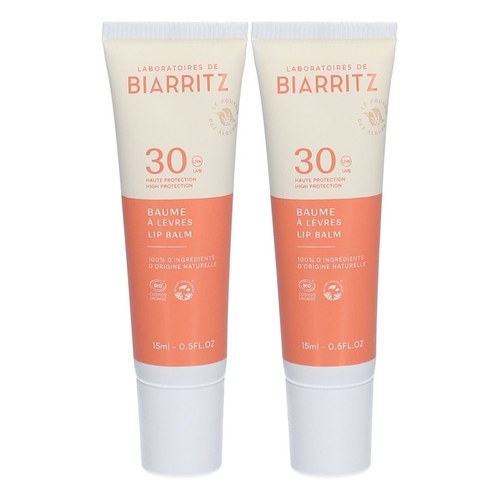 Biarritz ALGAMARIS - Baume à lèvres SPF30 Mer et Montagne  15ml