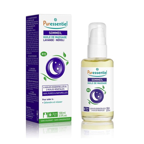 Puressentiel Huile de massage bio détente lavande / Néroli -100ml