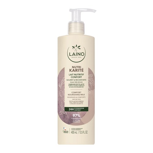 LAINO LAIT NUTRITIF CONFORT AU BEURRE DE KARITÉ 400 ML