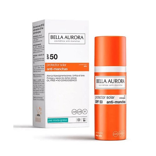 Bella Aurora GEL SOLAIRE ANTI TÂCHE SPF 50+ (50ML)