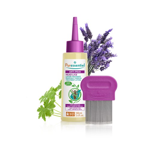 Puressentiel Lotion anti-poux + peigne -100 ml