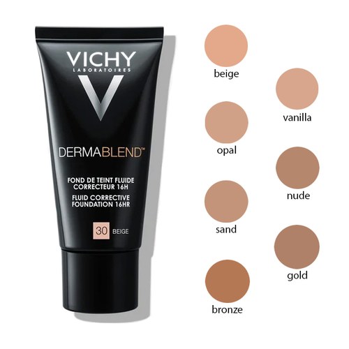 VICHY DERMABLEND FOND DE TEINT CORRECTEUR ( 30 ML) 25 Nude