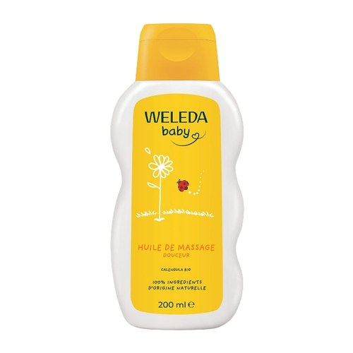 Weleda bébé Huile de Massage douceur bio 200ml