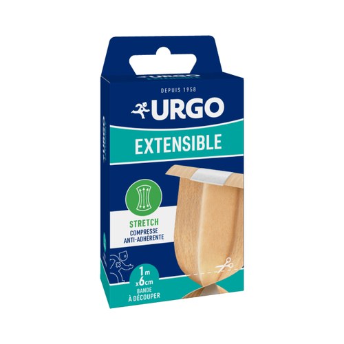 URGO EXTENSIBLE 1M X 6CM