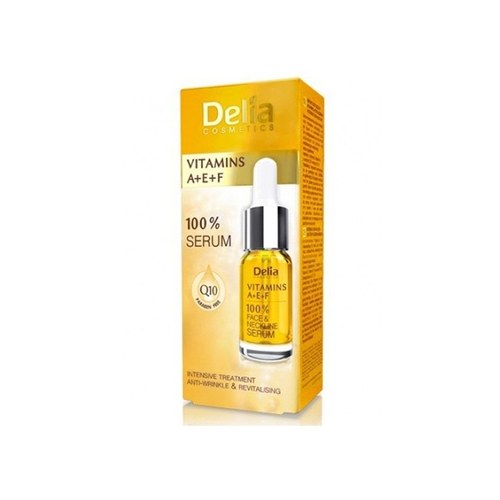 Delia Cosmetics Sérum Revitalisant Vitamines A+E+F – 10 Ml