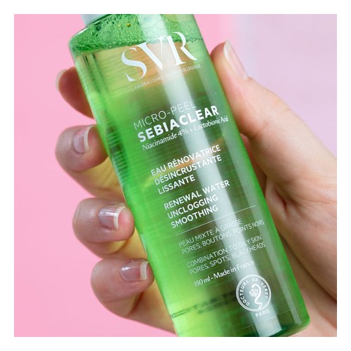 SVR Micro peel sebiaclear 150ml peaux mixte a grasse