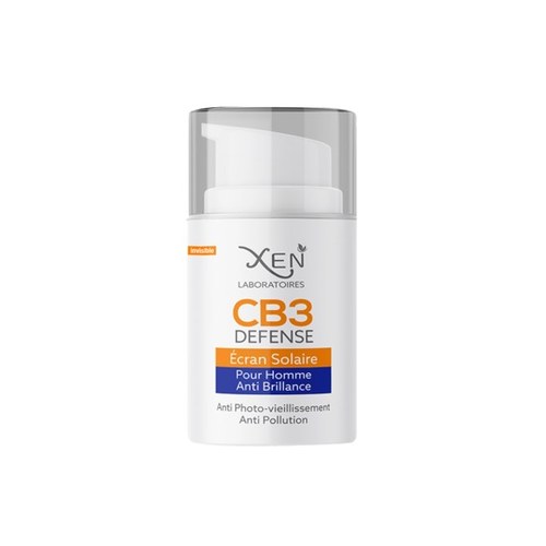 Xen CB3 Defense Ecran Invisible Homme Spf50+ 50ml