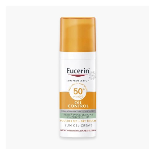 EUCERIN SUN OIL CONTROL SPF 50+ SUN GEL-CRÉME TOUCHER SEC 50 ML