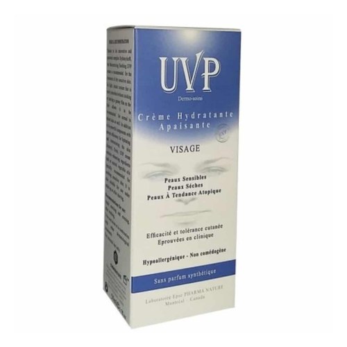 Uvp Creme Hydratante Apaisante Visage 50ml
