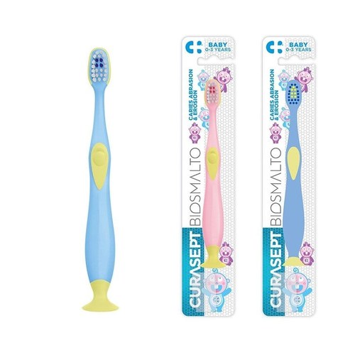 CURASEPT BROSSE À DENTS BIOSMALTO BABY 0-3 ANS