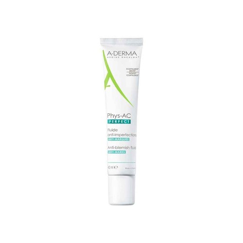 A-DERMA PHYS-AC PERFECT FLUIDE ANTI IMPERFECTIONS ANTI MARQUES 40ML