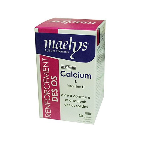 MAELYS CALCIUM & VITAMINE D 30 GÉLULES