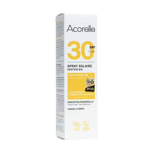 Acorelle SPRAY SOLAIRE SPF 30 BIO 100 ML