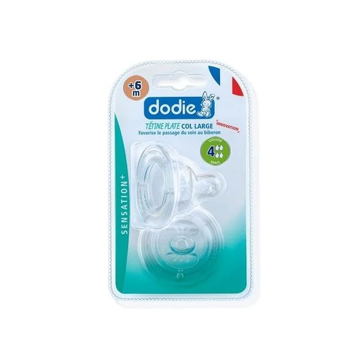DODIE TETINE INITIATION+ ANTI COLIQUE D4 +6M LIQUIDE EPAIS X2