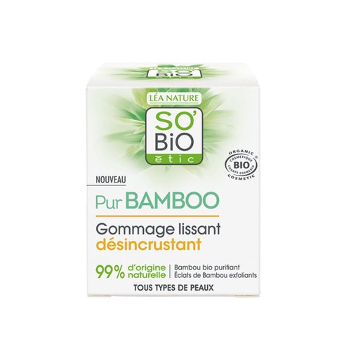 SO BIO GOMMAGE LISSANT DESINCRUSTANT BAMBOO 50 ML