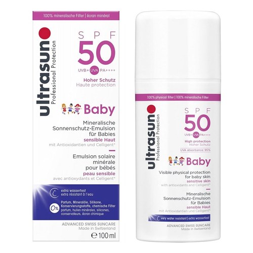 ULTRASUN BABY EMULSION SOLAIRE SPF 50+ 50ml