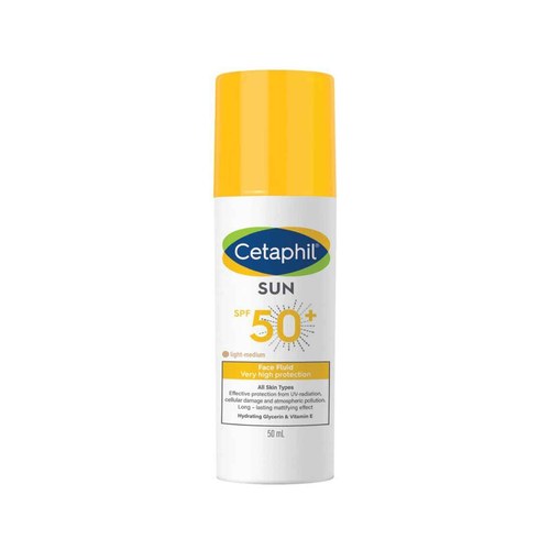 Cetaphil Sun Face Fluide Teinte Spf50+ 50ml