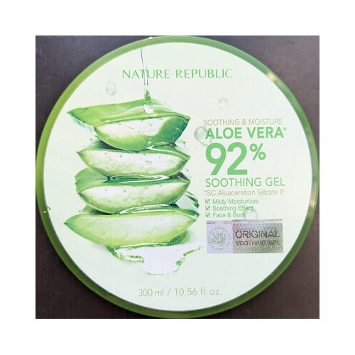 NATURE REPUBLIC Soothing & Moisture Aloe Vera 92% gel 300ml