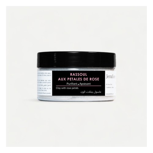 JERRAFLORE RASSOUL AUX PETALES DE ROSES 120g Enveloppement Apaisant