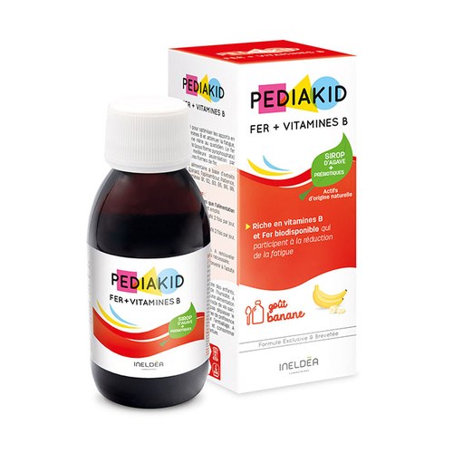 PEDIAKID FER + VITAMINES B 125ml