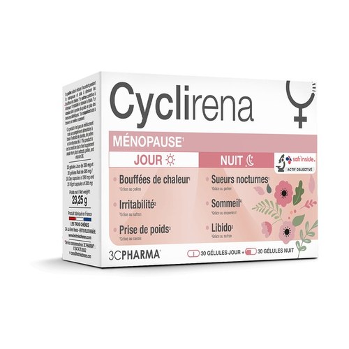 LES 3 CHÊNES SYCLIRENA BOUFFÉES DE CHALEUR 60 COMPRIMES
