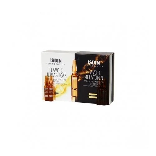 ISDIN ISDINCEUTIQUE FLAVO-C 24H PACK 2+2 Ampoules