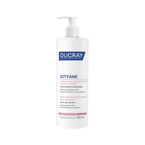 DUCRAY ICTYANE CRÈME ÉMOLLIENTE NUTRITIVE VISAGE ET CORPS 200 ML