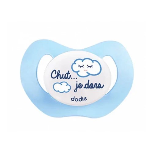 DODIE Sucette Physiologique 0-­‐6 Silicone 39 NUIT NUAGE