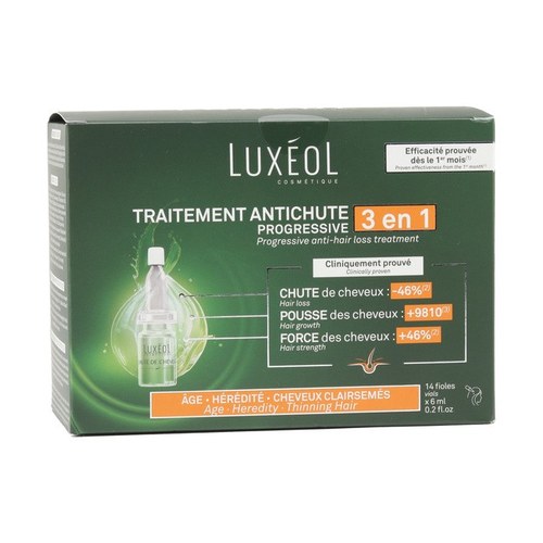 Luxéol Chute de Cheveux Progressive 2 en 1 N