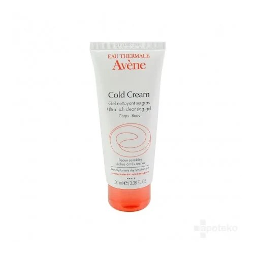 AVENE COLD CREAM GEL NETTOYANT SURGRAS 250ml