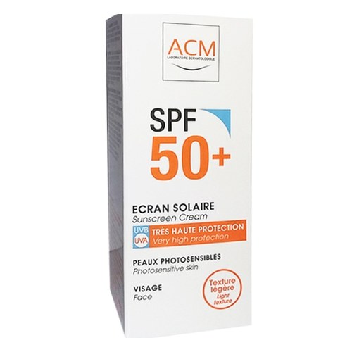 ACM ECRAN SOLAIRE SPF 50+ VISAGE - PEAUX PHOTOSENSIBLES Achete + 1 Offert