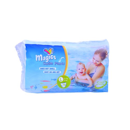 Magics Culottes De Bain Taille L 14kg – Sachet De10 Pièces