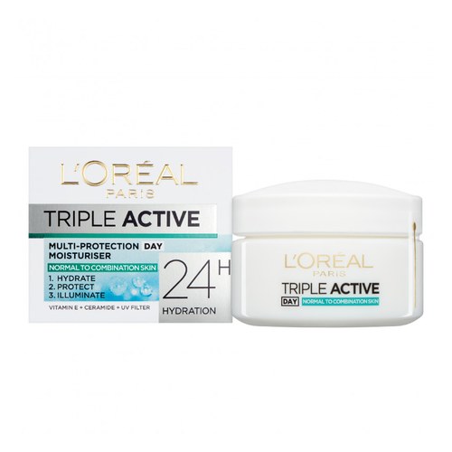 L'Oréal Skin Expert - Crème de jour hydratante Triple Active peaux normales à mixtes - 50ml