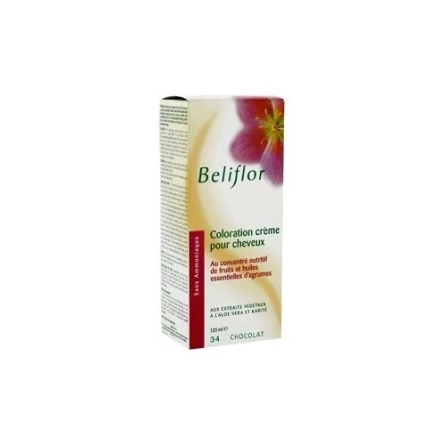 Beliflor UNIDOSE N° 34 COULEUR GOURMANDE CHOCOLAT120ml