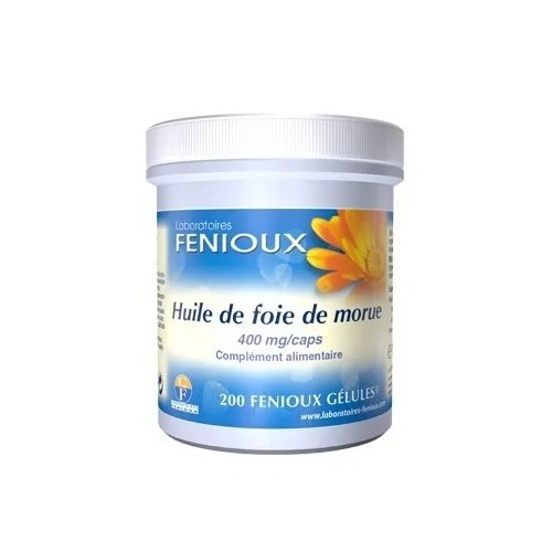 Fenioux huile de foie de morue 200 gélules