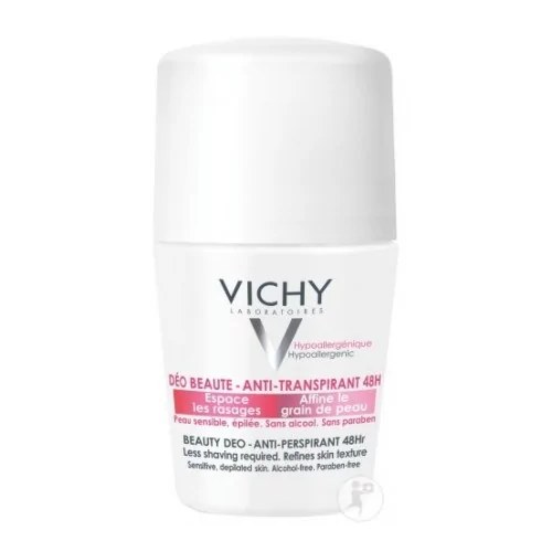 VICHY DEODORANT éclaircissant  ANTI-TRANSPIRANT 48H ROLL-ON 50ml