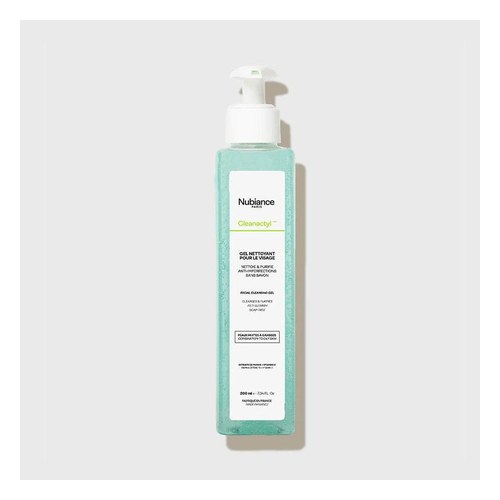 NUBIANCE Cleanactyl Gel nettoyant pour peaux mixtes à grasses 200ml