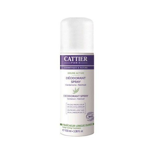 Cattier DEODORANT FEMME BRUME ACTIVE  100ml