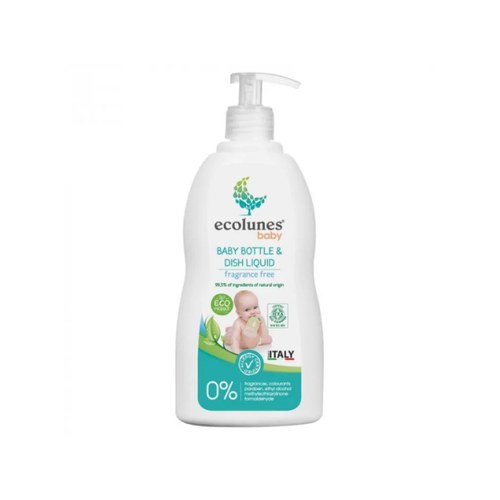 ECOLUNES LIQUIDE LAVAGE BIBERON ÉCOLOGIQUE ET HYPOALLERGÉNIQUE – 500 ML