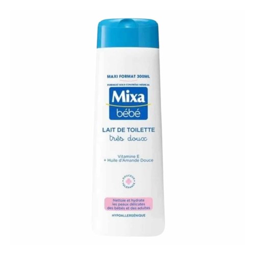 MIXA Lait de toilette bébé très doux - 250 ml