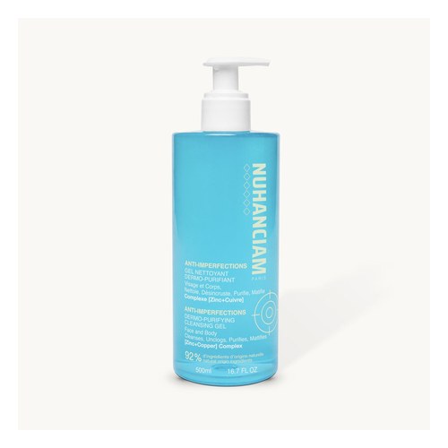 Nuhanciam gel nettoyant dermo-purifiant peaux à tendance acnéique 150ml