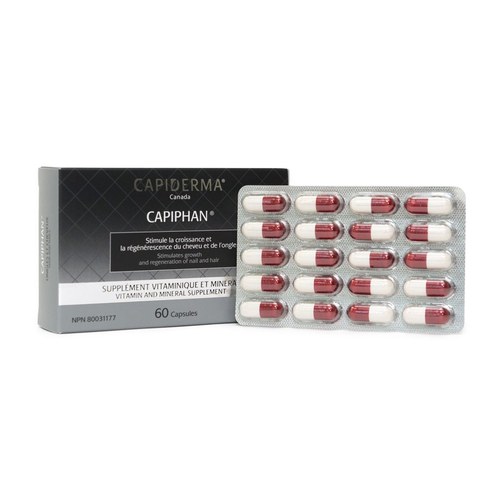 CAPIDERMA CAPIPHAN ONGLES ET CHEVEUX 60 GÉLULES