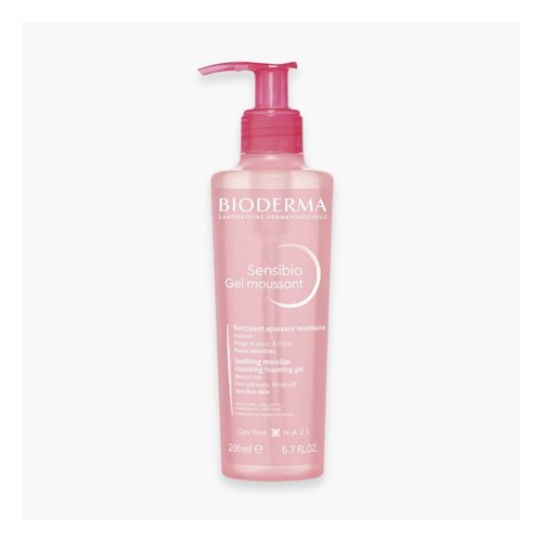 BIODERMA SENSIBIO GEL MOUSSANT NETTOYANT DOUCEUR PEAUX SENSIBLES 200 ML