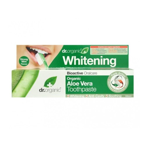 Dr. Organic  Dentifrice à l'aloe vera 100 ml