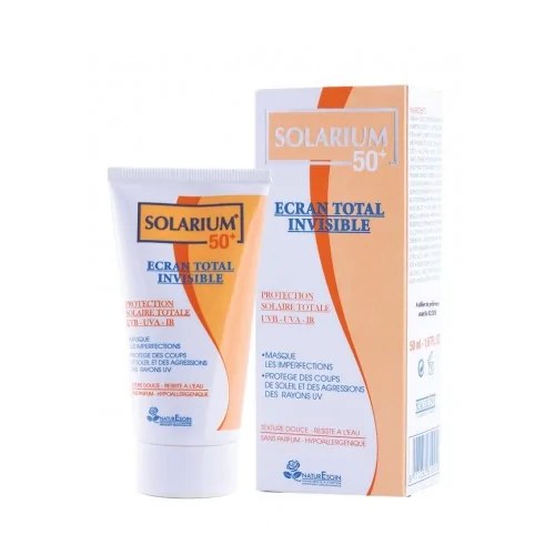 NATURE SOIN SOLARIUM 50+ ECRAN TOTAL TEINTE 50ML
