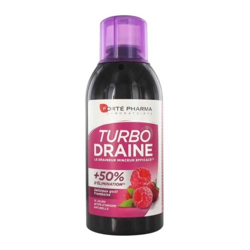 Forte Pharma Turbo Draine Goût Framboise 500ml