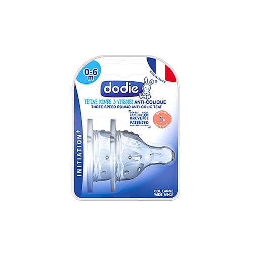 DODIE TETINE INITIATION+ ANTI COLIQUE D1 0-6M X2