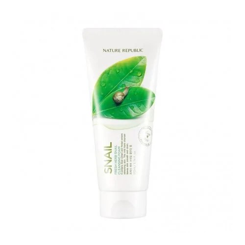 Nature Republic FRESH HERB SNAIL CLEANSING FOAM 170ml