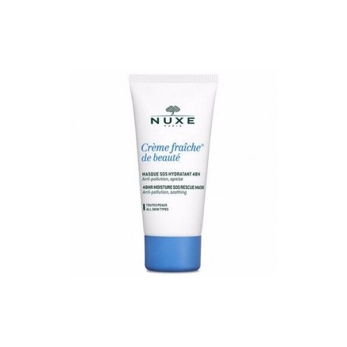 NUXE CREME FRAICHE MASQUE 50ml Réhydratant Et Apaisant 24h - Tous Types De Peaux