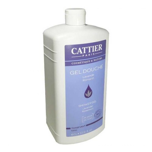 Cattier  Gel Douche Tonifiant Lavande Romarin 1L
